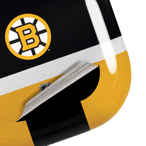 NHL Boston Bruins Jersey Galaxy Buds Pro Skin